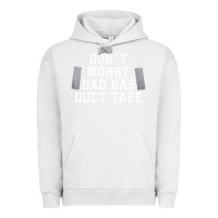 Pigment Lunar Rock don't worry dad has duct tape funny saying gift t shirt Urban Hoodie - artisFamous