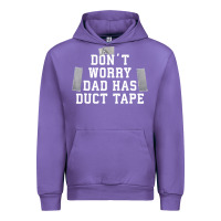 Tulip don't worry dad has duct tape funny saying gift t shirt Urban Hoodie - artisFamous