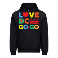 Black love dc gogo Urban Hoodie - artisFamous
