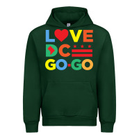 Forest Green love dc gogo Urban Hoodie - artisFamous