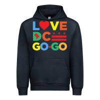 Navy love dc gogo Urban Hoodie - artisFamous