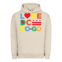 Pigment French Oak love dc gogo Urban Hoodie - artisFamous