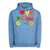 Pigment Pebble Blue love dc gogo Urban Hoodie - artisFamous