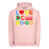 Pigment Salmon love dc gogo Urban Hoodie - artisFamous