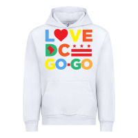 White love dc gogo Urban Hoodie - artisFamous