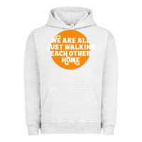 Pigment Lunar Rock We are all just walking each other home Urban Hoodie - artisFamous