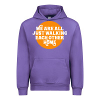 Tulip We are all just walking each other home Urban Hoodie - artisFamous