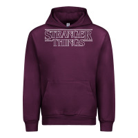 Mauve Wine Stranger Urban Hoodie - artisFamous