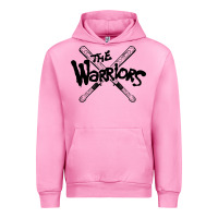 Fuchsia Pink The Warriors Urban Hoodie - artisFamous