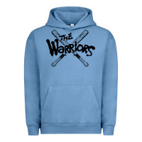 Pigment Pebble Blue The Warriors Urban Hoodie - artisFamous