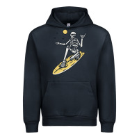 Navy Surfing Urban Hoodie - artisFamous