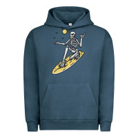 Pigment Midnight Navy Surfing Urban Hoodie - artisFamous