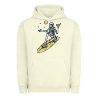 Pigment Pistachio Surfing Urban Hoodie - artisFamous