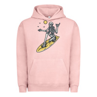 Pigment Salmon Surfing Urban Hoodie - artisFamous