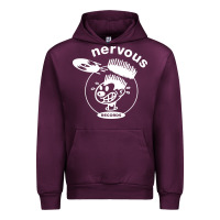 Mauve Wine Industrial Urban Hoodie - artisFamous