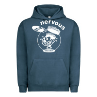 Pigment Midnight Navy Industrial Urban Hoodie - artisFamous