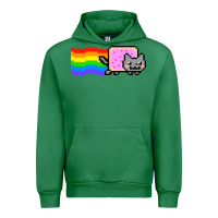 Emerald Nyan Cat Urban Hoodie - artisFamous