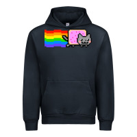 Navy Nyan Cat Urban Hoodie - artisFamous