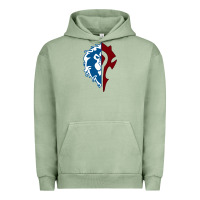Pigment Oil Green WORLD OF WARCRAFT MISTS OF PANDARIA HORDE Urban Hoodie - artisFamous