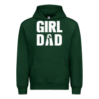 Forest Green Girl Dad Urban Hoodie - artisFamous