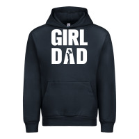 Navy Girl Dad Urban Hoodie - artisFamous