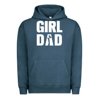 Pigment Midnight Navy Girl Dad Urban Hoodie - artisFamous