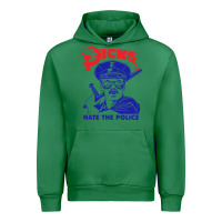 Emerald Dicks Hate The Police Urban Hoodie - artisFamous