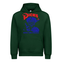 Forest Green Dicks Hate The Police Urban Hoodie - artisFamous