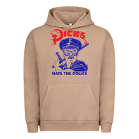 Pigment Burro Dicks Hate The Police Urban Hoodie - artisFamous