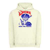 Pigment Pistachio Dicks Hate The Police Urban Hoodie - artisFamous