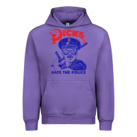 Tulip Dicks Hate The Police Urban Hoodie - artisFamous