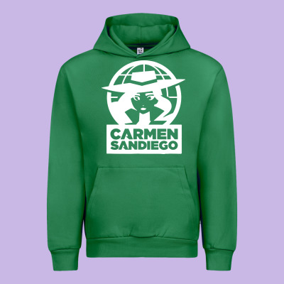 Carmen Sandiego Urban Hoodie Designed By Artisfamous