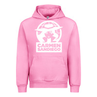 Fuchsia Pink carmen sandiego Urban Hoodie - artisFamous