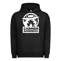 Pigment Black carmen sandiego Urban Hoodie - artisFamous