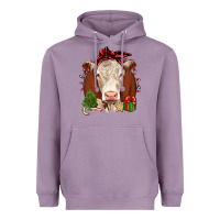Lavender Christmas Hereford Heavyweight Hoodie - JahusDesignShop