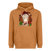 Meerkat Christmas Hereford Heavyweight Hoodie - JahusDesignShop