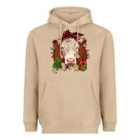 Mushroom Christmas Hereford Heavyweight Hoodie - JahusDesignShop