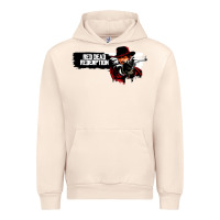 Sandshell Red Dead Redemption 2 Red Moon Cowboy Urban Hoodie - artisFamous