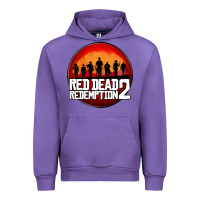 Tulip Red Dead Redemption 2 Red Moon Cowboy Urban Hoodie - artisFamous