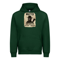 Forest Green Red Dead Redemption 2 Red Moon Cowboy wanted john marston Urban Hoodie - artisFamous