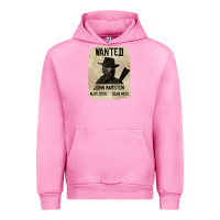 Fuchsia Pink Red Dead Redemption 2 Red Moon Cowboy wanted john marston Urban Hoodie - artisFamous