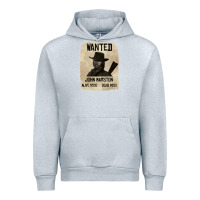Heather Grey Red Dead Redemption 2 Red Moon Cowboy wanted john marston Urban Hoodie - artisFamous