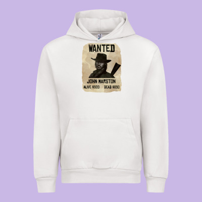 Red Dead Redemption 2 Red Moon Cowboy Wanted John Marston Urban Hoodie Designed By Artisfamous
