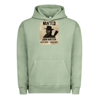Pigment Oil Green Red Dead Redemption 2 Red Moon Cowboy wanted john marston Urban Hoodie - artisFamous