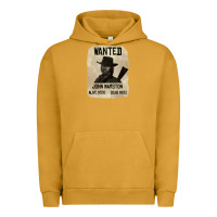 Pigment Peanut Butter Red Dead Redemption 2 Red Moon Cowboy wanted john marston Urban Hoodie - artisFamous