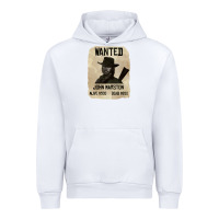 White Red Dead Redemption 2 Red Moon Cowboy wanted john marston Urban Hoodie - artisFamous