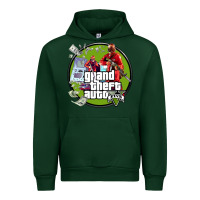Forest Green Grand Theft Auto Urban Hoodie - artisFamous