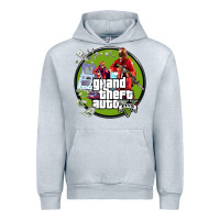 Heather Grey Grand Theft Auto Urban Hoodie - artisFamous