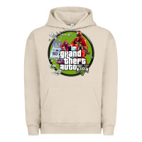 Pigment French Oak Grand Theft Auto Urban Hoodie - artisFamous