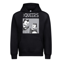 Black The Queers Urban Hoodie - artisFamous
